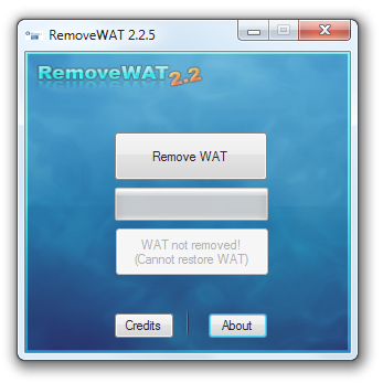 Remove WAT will remove Windows