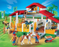 playmobil horse farm