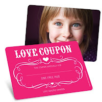 love coupon card