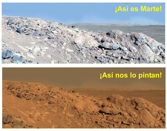 Desmintiendo: Marte es Exactamente igual a la Tierra