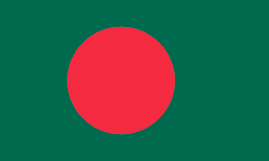 The National Flag of Bangladesh