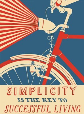 Simplicity is the key to successful living, by Nick Dewar Simplicity is the key to successful living, by Nick Dewar