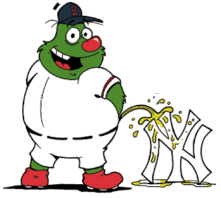 Its midget day at the ballpark Yankee fan joke red sox hat asshole