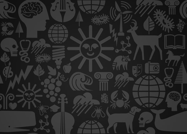 Black Tiled Background