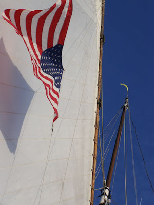 Thomas E. Lannon Schooner, Gloucester Harbor August 2009