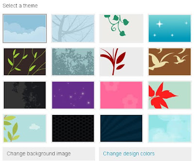 Seleção de temas do Twitter Design Twitter