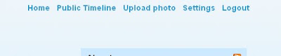 Menu do Twitter Twitpic Menu Twitter Twitpic