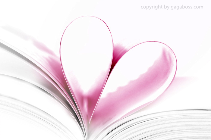 black and white photography love heart. keywords: heart, book, love,