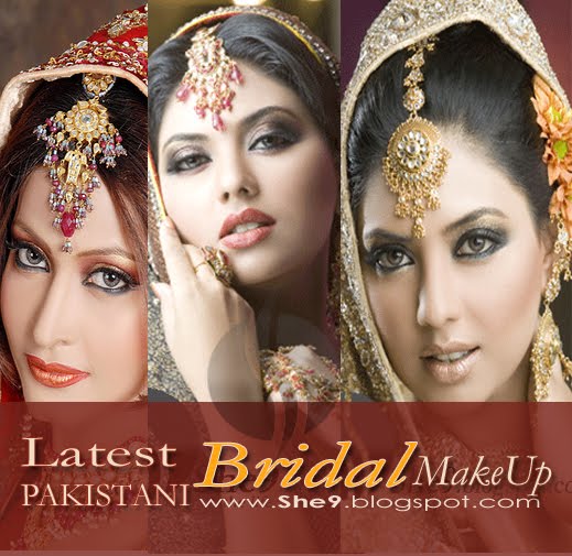 Some newest Pakistani Bridal makeup collections are