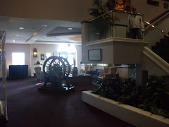 The elegant interior of the 100 year old St. Petersburg Yacht Club