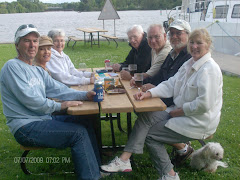 happy hour in Peterborough: Jack,Pia, Punk, Fred, Joe, Ron, Margi,and Rocky.