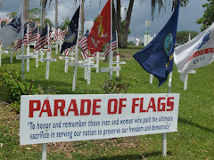 Memorial Day in GCS.  Rain poured down later in the day, but didn't stop the fireworks at dusk.