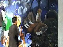 Mural en Defensa de la Tierra y el Agua en Alpuyeca.