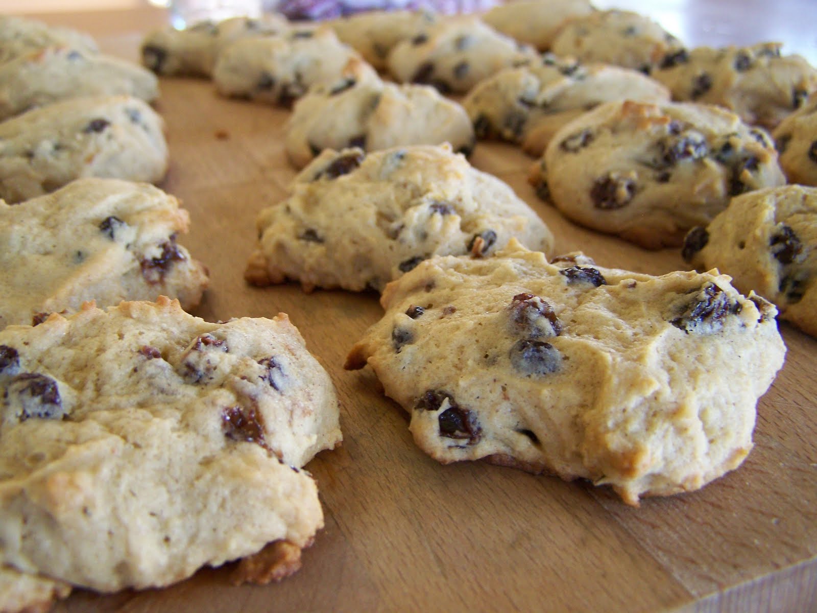 A Handmade Life Jumbo Raisin Cookies