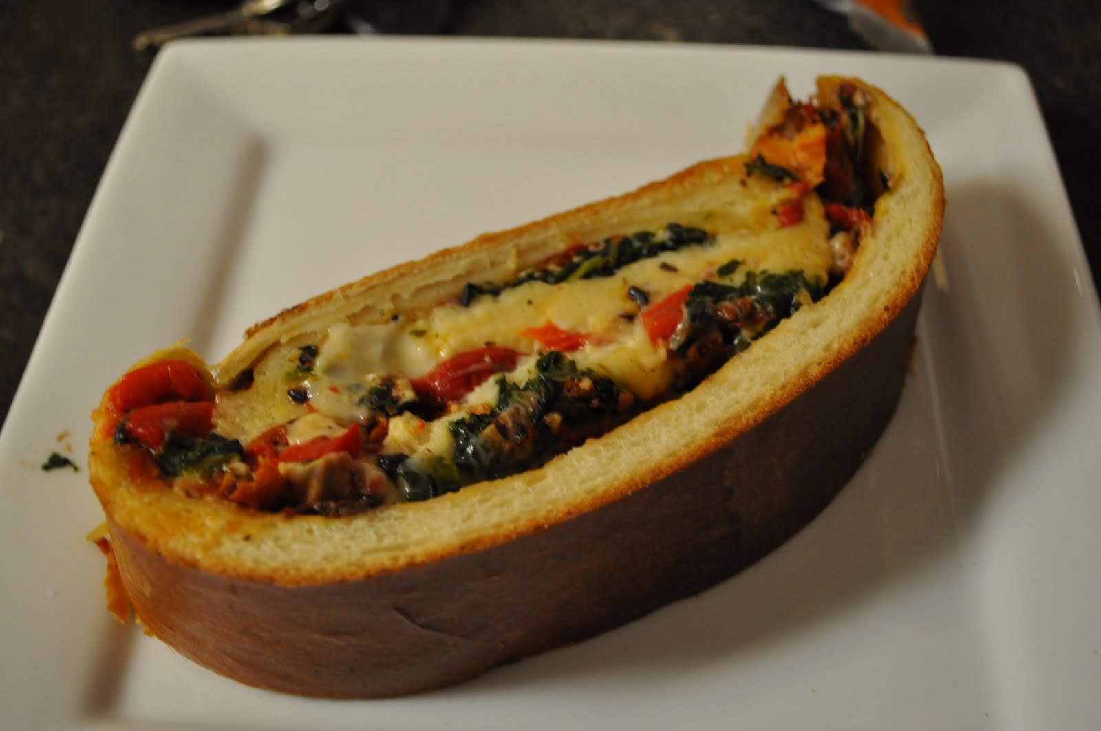 Vegetable Stromboli