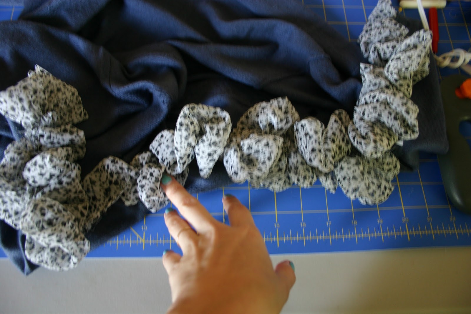 Grosgrain Embellish Knit Month Day 8