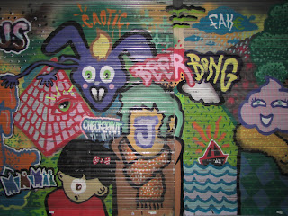 Street Art Buff Monster In New York City Ice Cream Cones