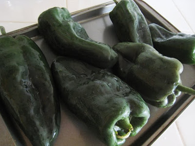 how to roast chiles