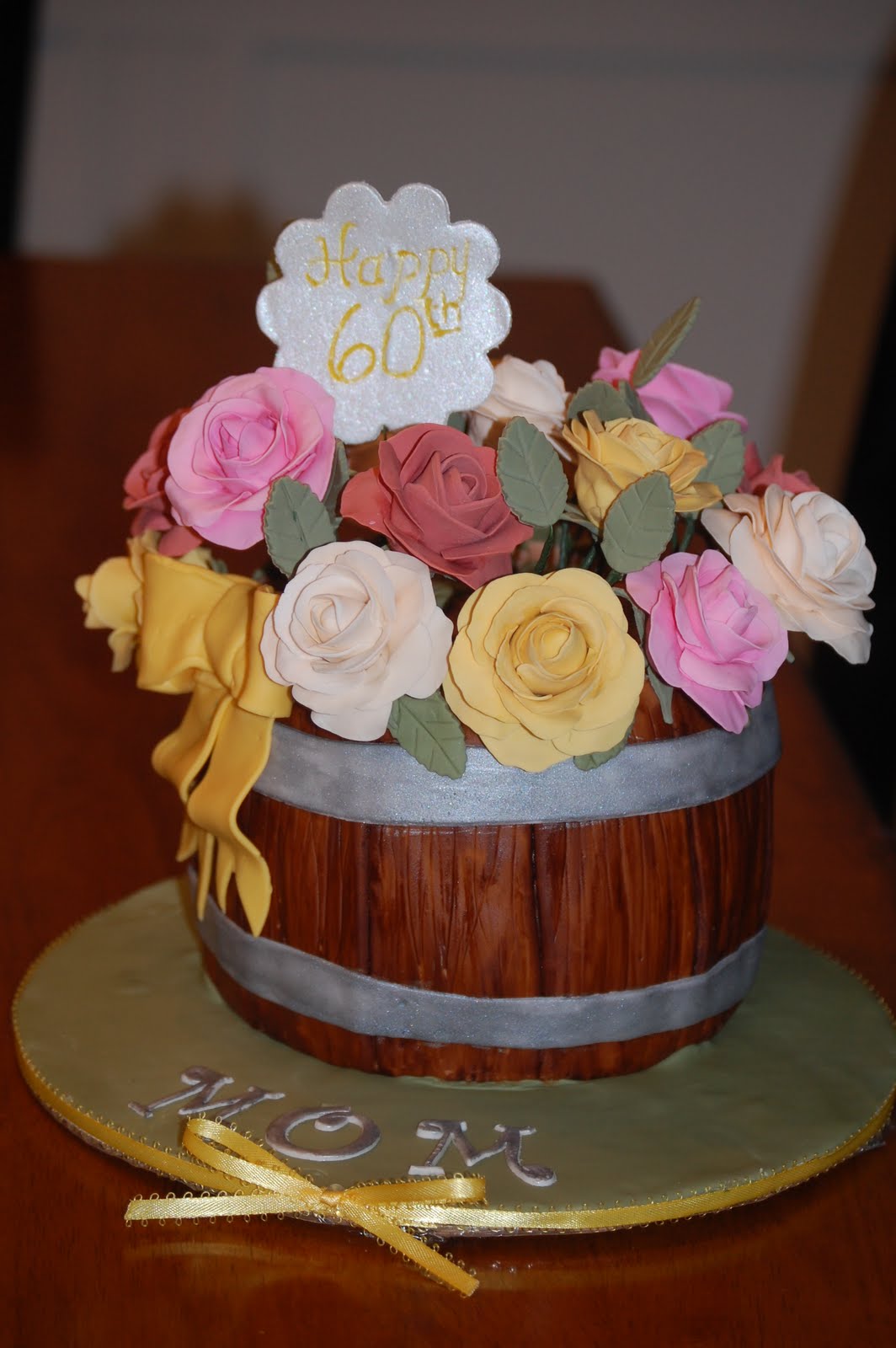 A Piece of Cake! My MotherInLaw�s 60th Birthday Cake