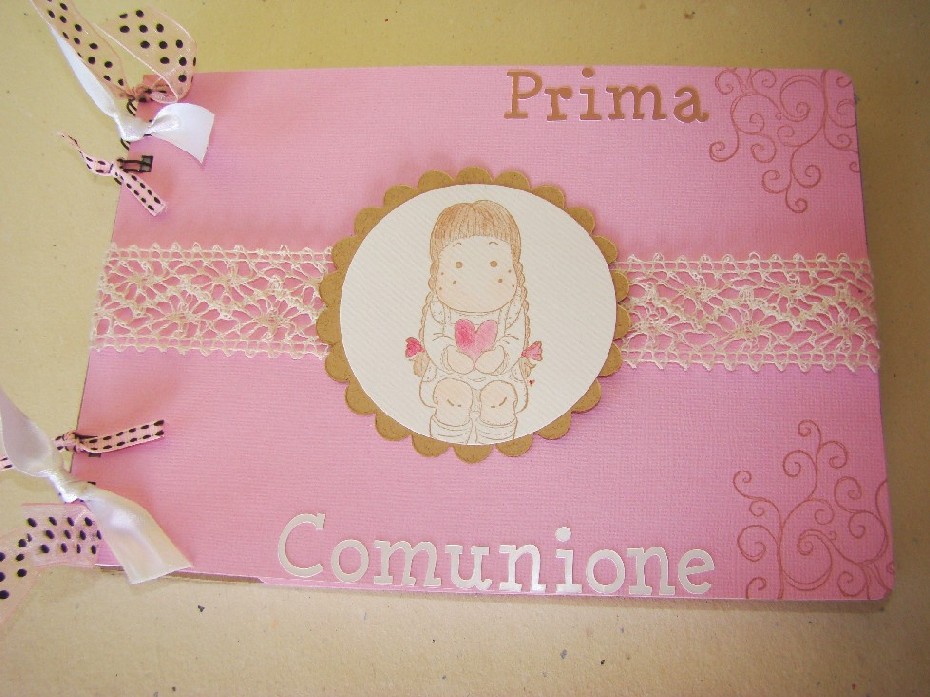 Libro Ospiti Prima Comunione E Cresima - Album Dediche Personalizzabile Con Effetto 3D - Foto 5