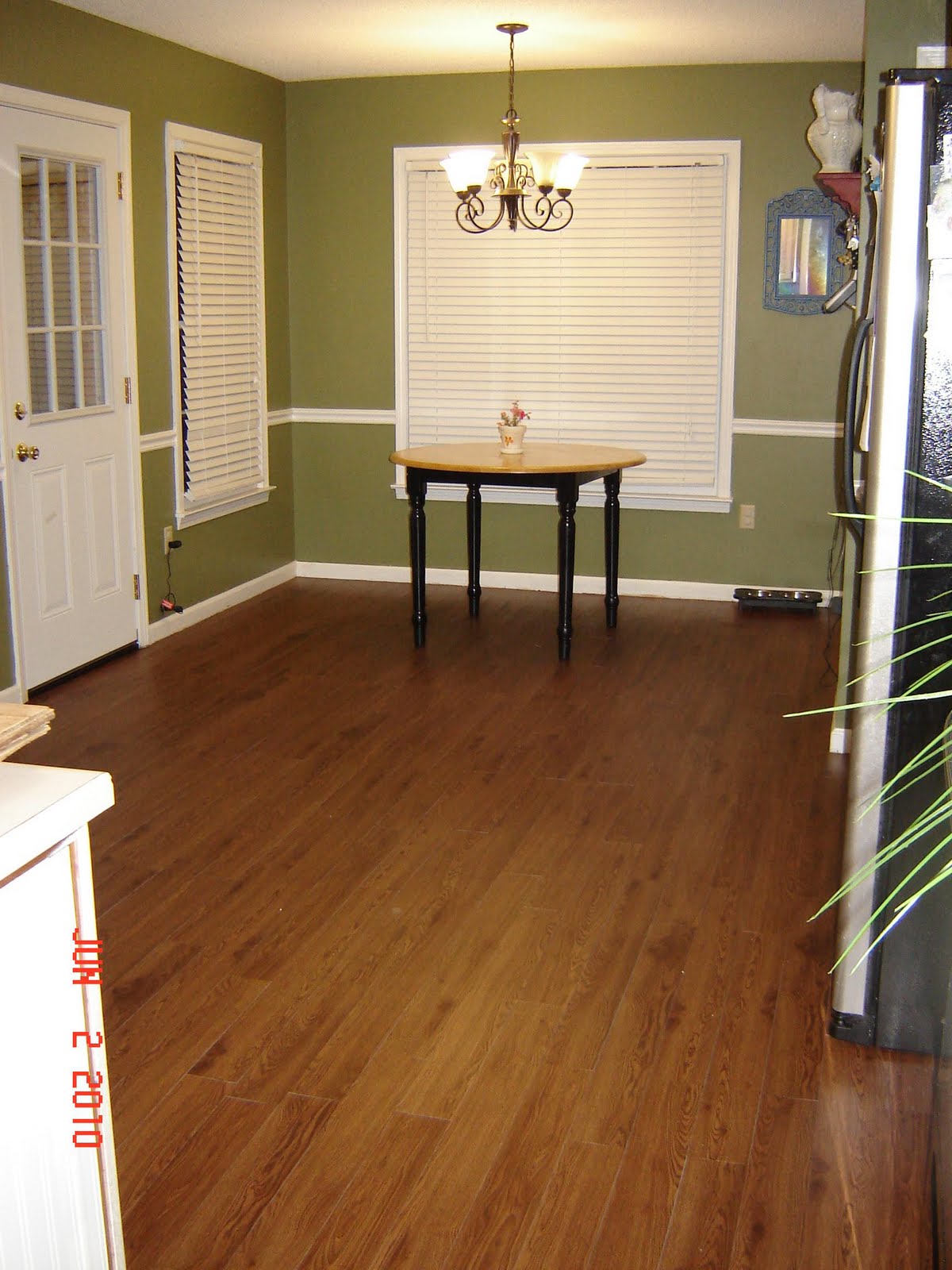 Creating Balance Peel & Stick Hardwood Floor