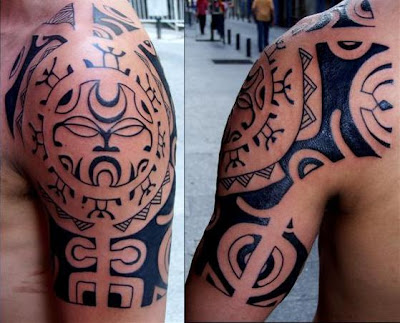 Tatuagem Tribal no Ombro