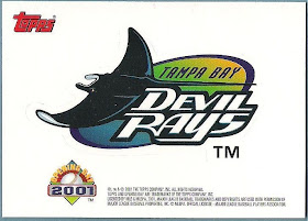  1998 Topps DIAMONDBACKS Inaugural Logo - TAMPA BAY