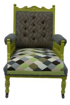 melanie porter hand knitted chair