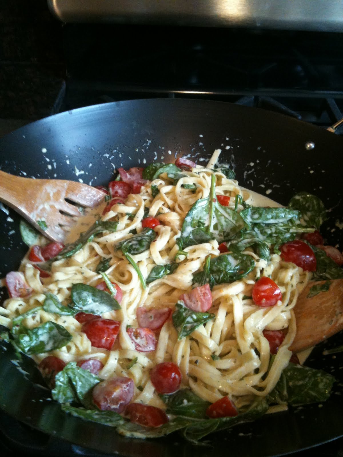 Always a Northerner Vapiano's Pesto e Spinaci at Home