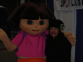 Dora the explorer and I, two Spanish teachers