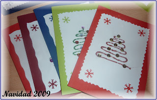Monipeny Creaciones Artesanales: Tarjetas Navideñas