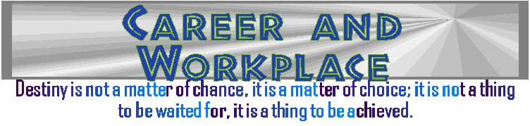 Career and Workplace