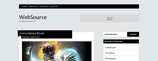 Web Source Blogger Template