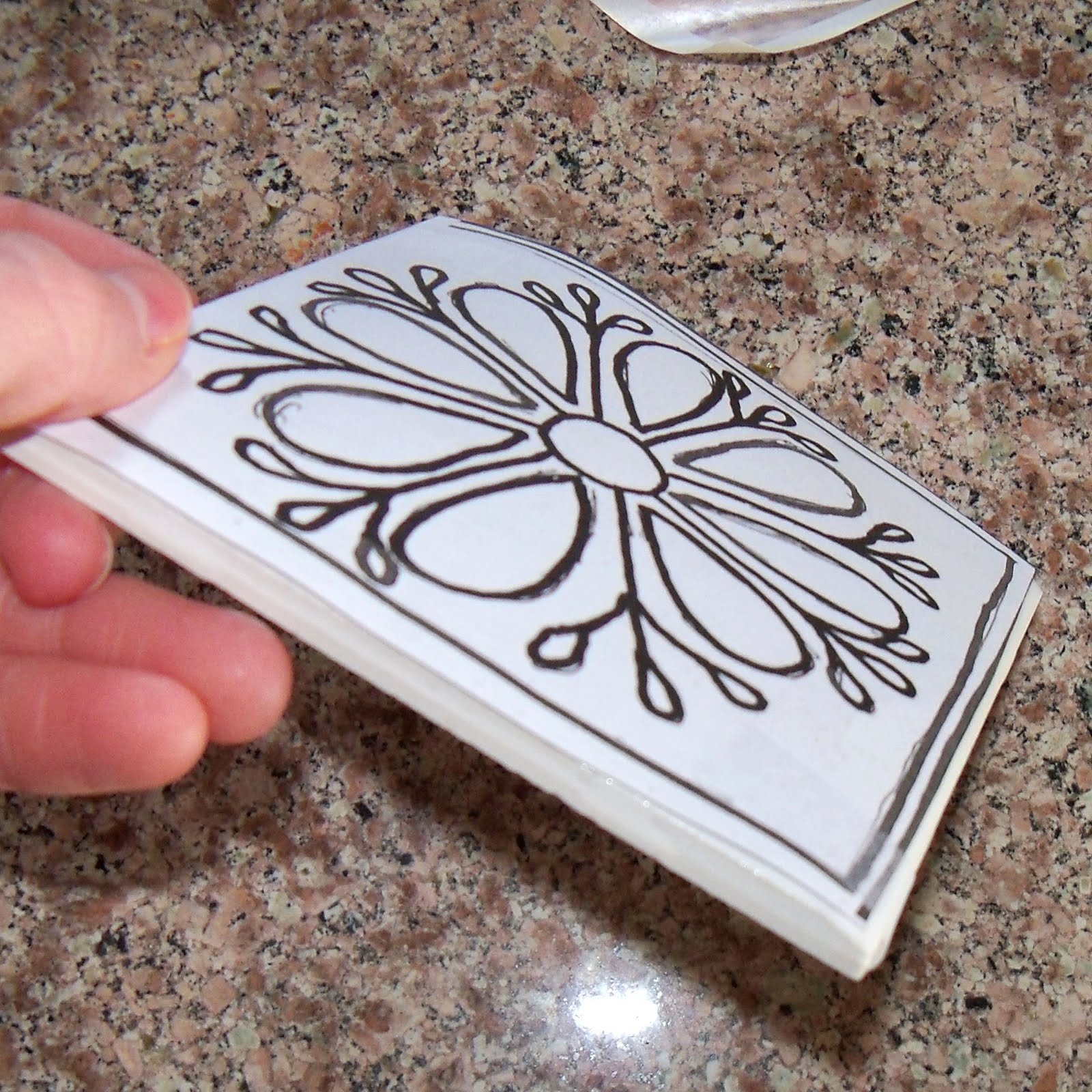 living with threemoonbabies Tile Trivets and Coasters Tutorial