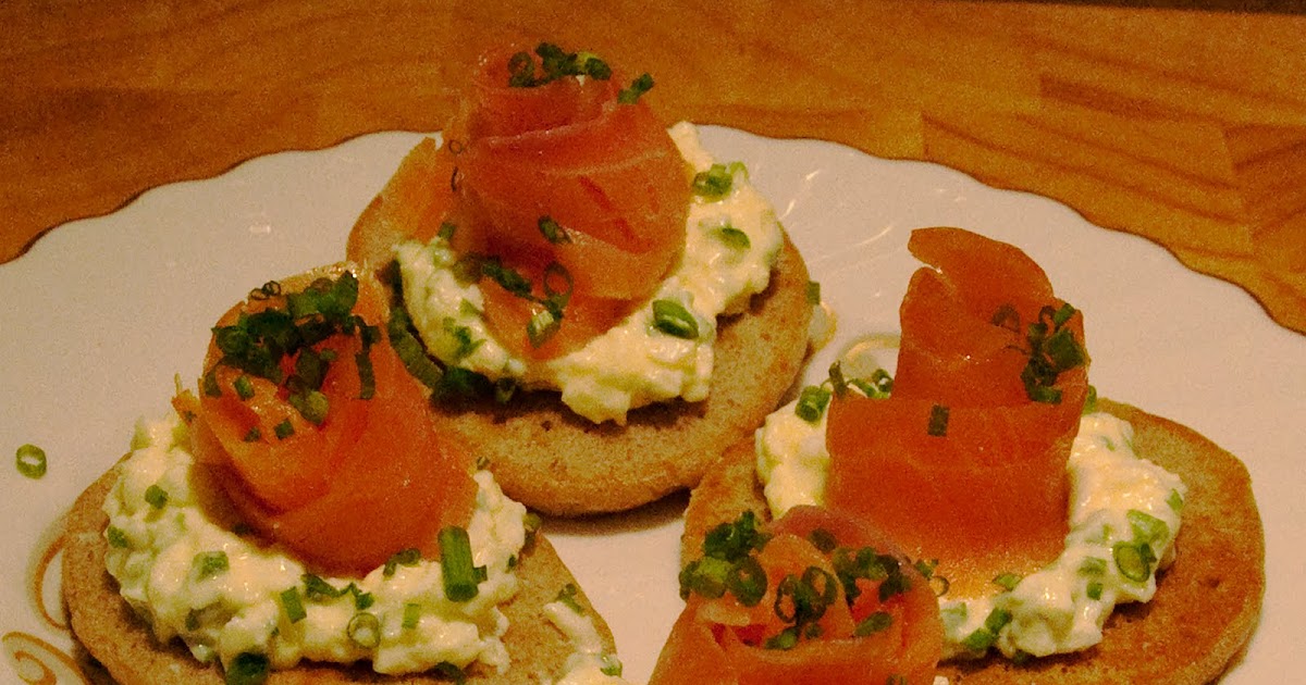 At the Table with The Hungry Fox Easy & Fancy Salmon & Buckwheat Blini