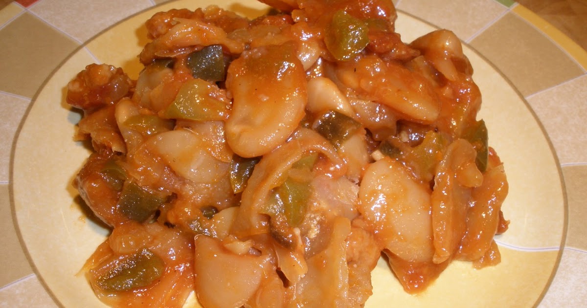 At the Table with The Hungry Fox Baked Barbecue Lima Beans