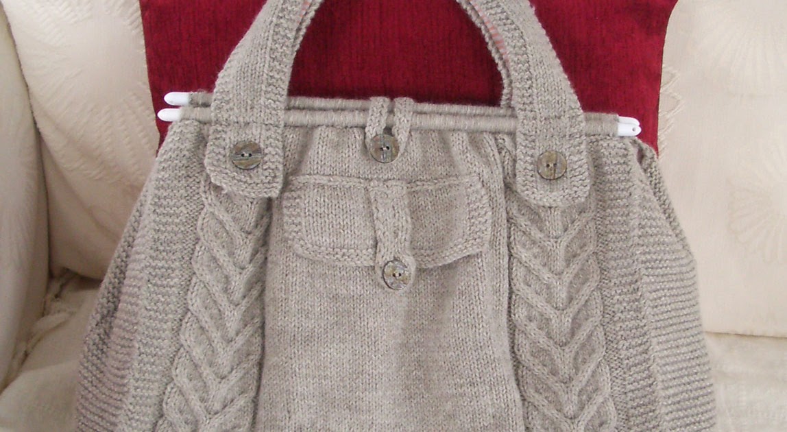 Knitted Creations: Cable Tote