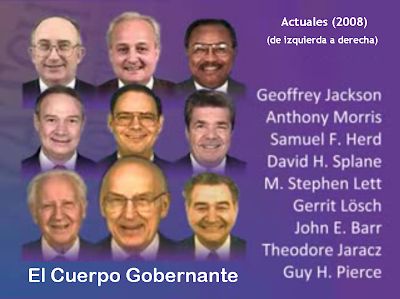 MENTIRA 1 DE LA WATCHTOWER: SUS PREDICCIONES DEL FIN DEL MUNDO  Cuerpo+Gobernante,+testigos+de+Jehova+2008