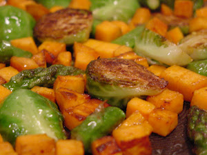Stir Fry with Sweet Potatoes