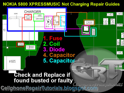 here's a repair solution on Nokia 5800 xpressmusic not charging problem here's a repair solution on Nokia 5800 xpressmusic not charging problem