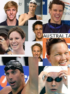 Beijing Olympics : Australian Swimming Squad