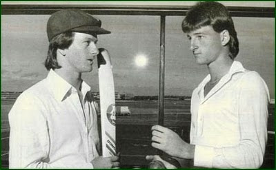 Childhood Picture of Steve Waugh and Mark Waugh