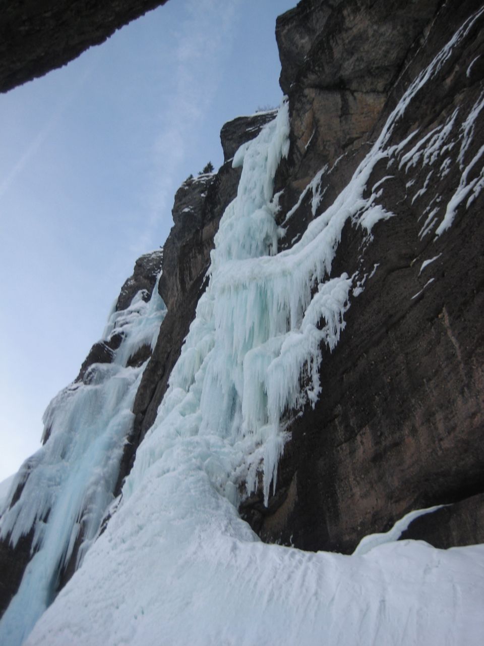 Ouray Ice Climbing Bridalveil Falls