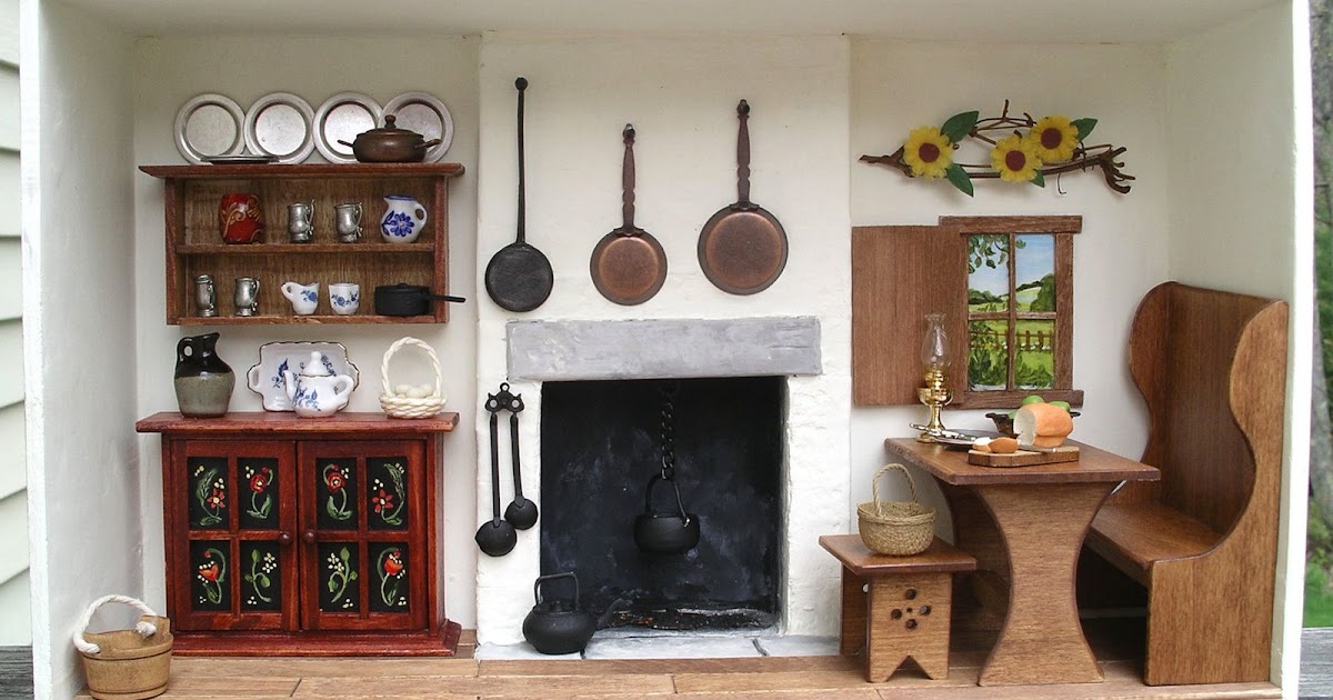 Kitschy Kitchen Room Box