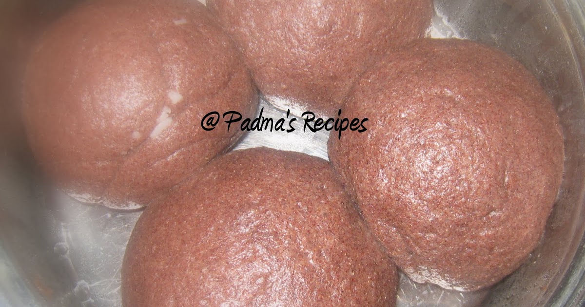 Padma's Recipes RAGI(Finger Millet Flour) BALLS