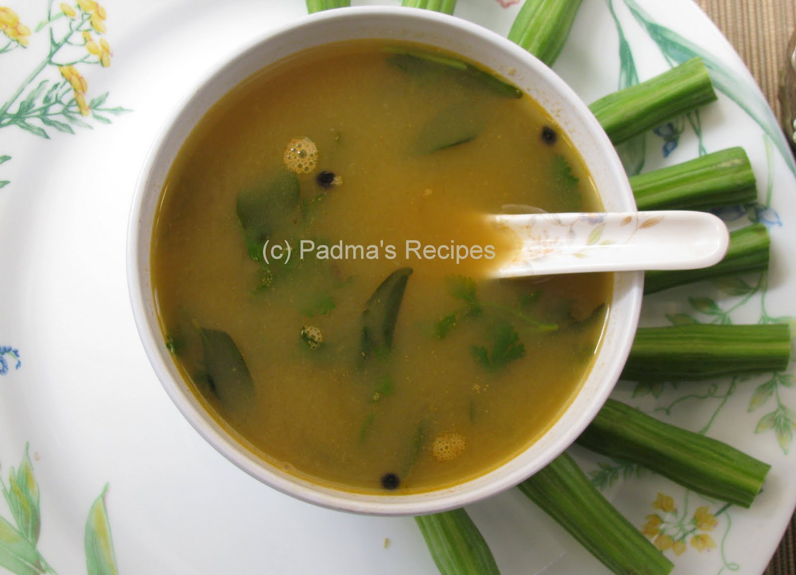 Padma's Recipes DRUMSTICK SOUP