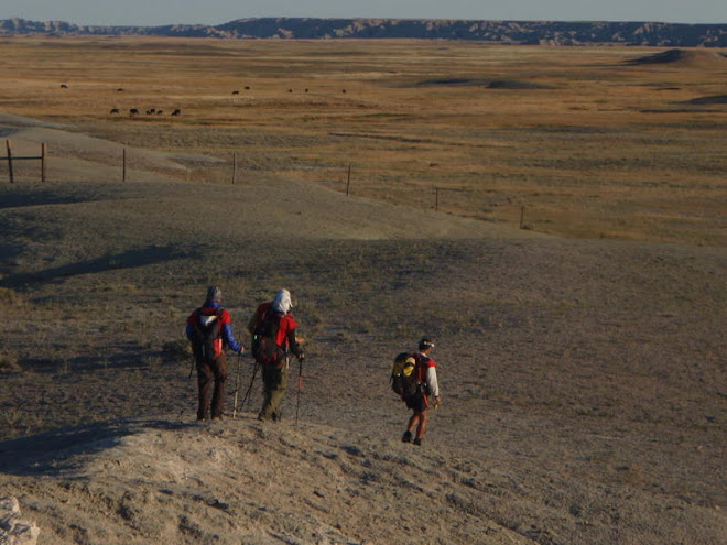 Crossing the Badlands at the PrimalQuest in 2009 in 10th place