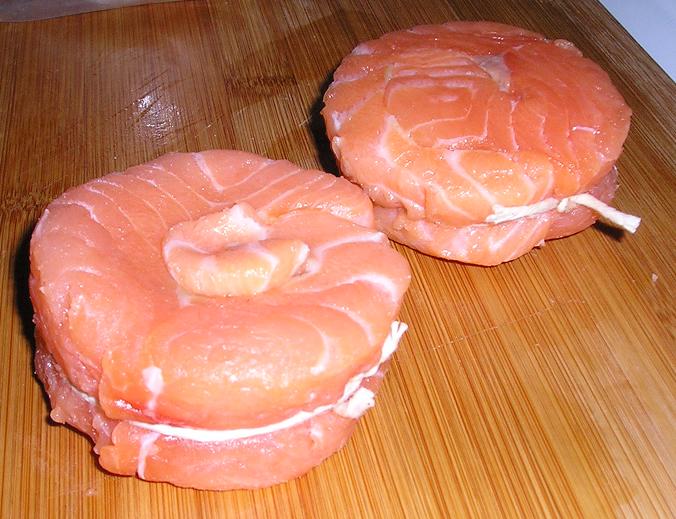 Wish Upon A Dish Grilled Salmon Mignons with Grilled Asparagus