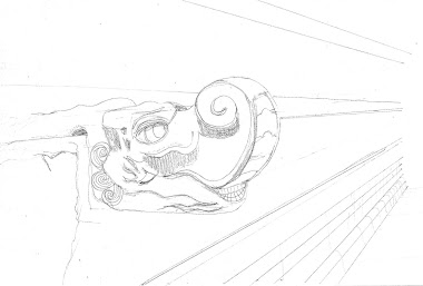 Sketch: Dragon Wall Detail