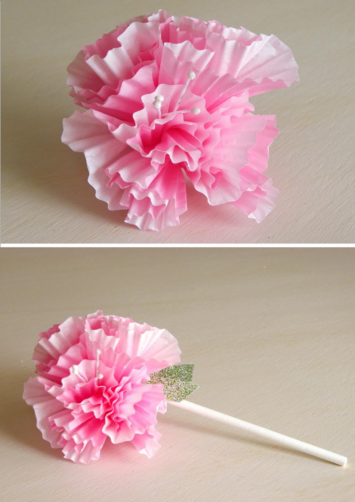 Icing Designs: DIY Cupcake liner flower toppers!